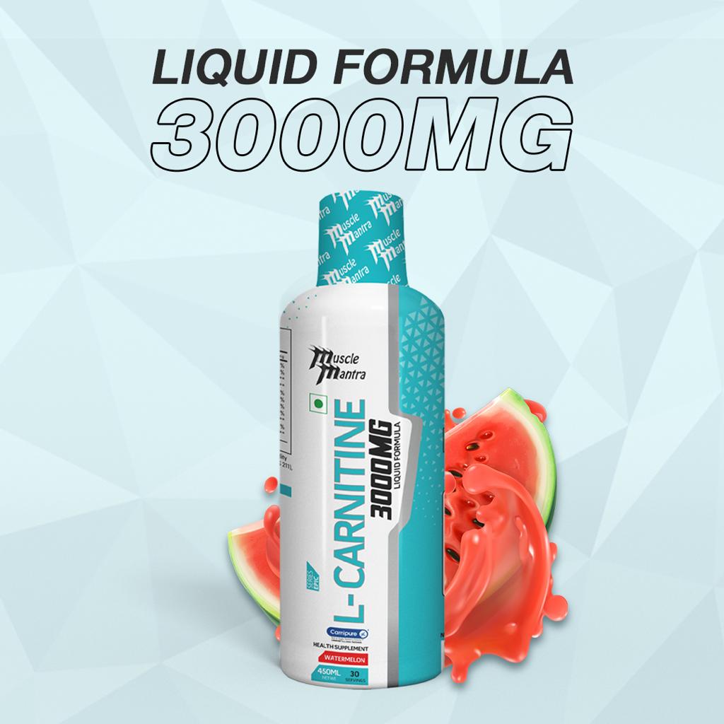 Muscle Mantra L-Carnitine 3000MG Liquid Formula Muscle Mantra L-Carnitine 3000MG Liquid Formula