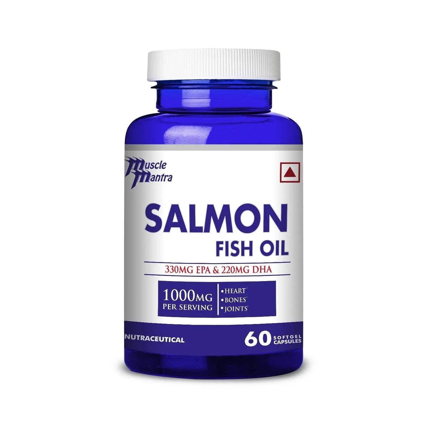 Salmon Fish Oil 1000MG - 60 softgel Capsules