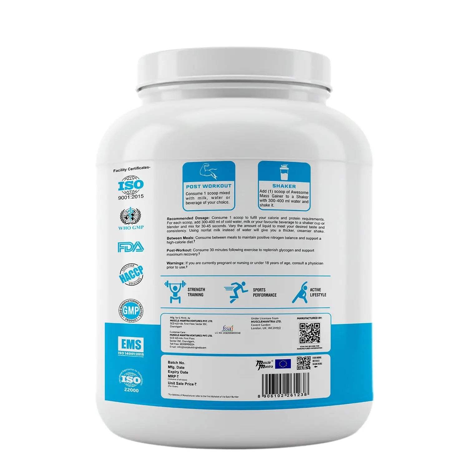 Pro Series Awesome Mass Gainer — view 2