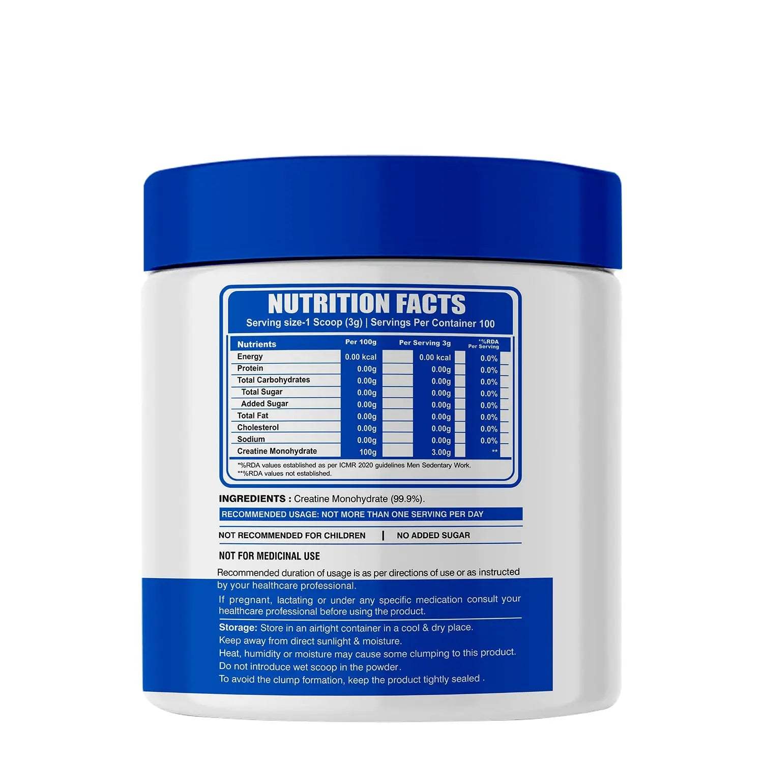 Creatine Monohydrate (300g) — view 2