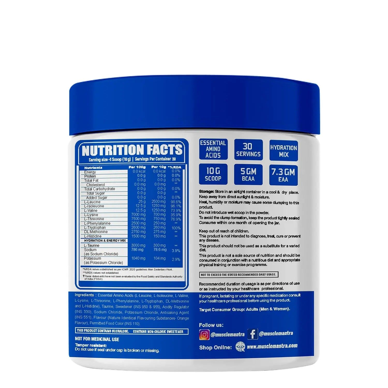 BCAA+ EAA Hydration 300 g — view 6