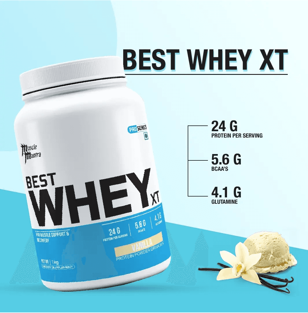 Pro Series Best Whey XT — 1 kg, Vanilla