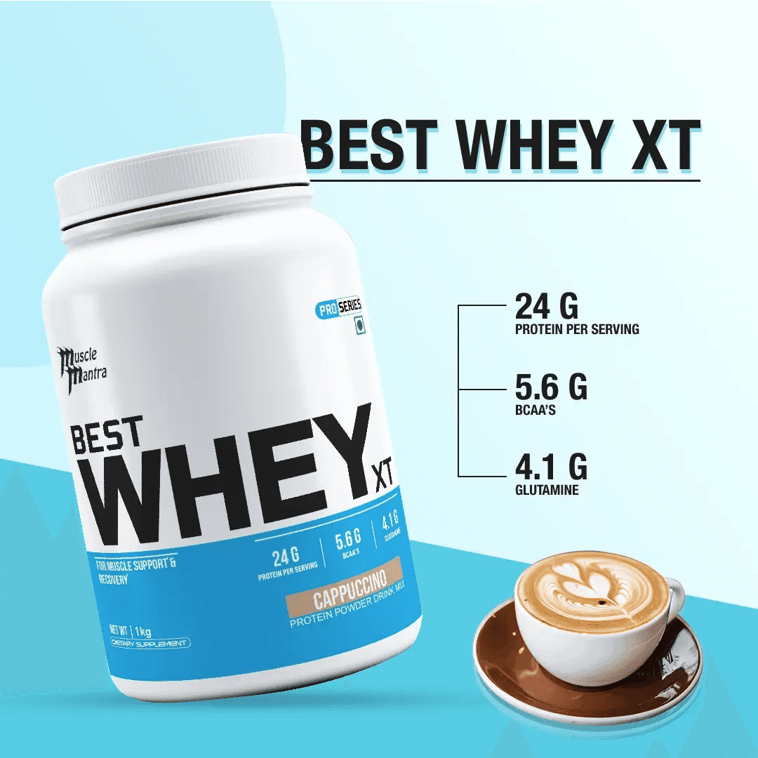 Pro Series Best Whey XT — 1 kg, Cafe Mocha