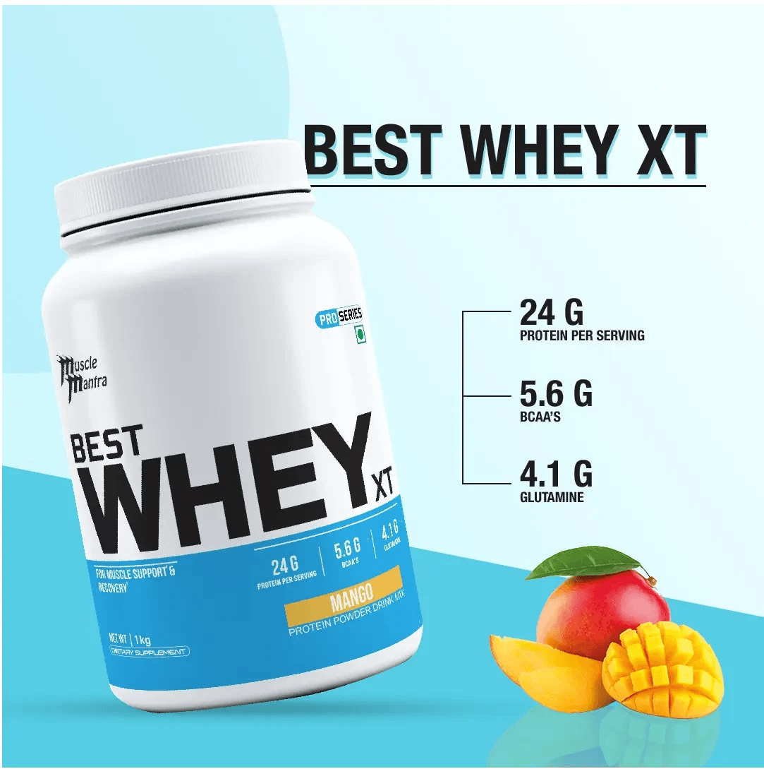 Pro Series Best Whey XT — 1 kg, Mango