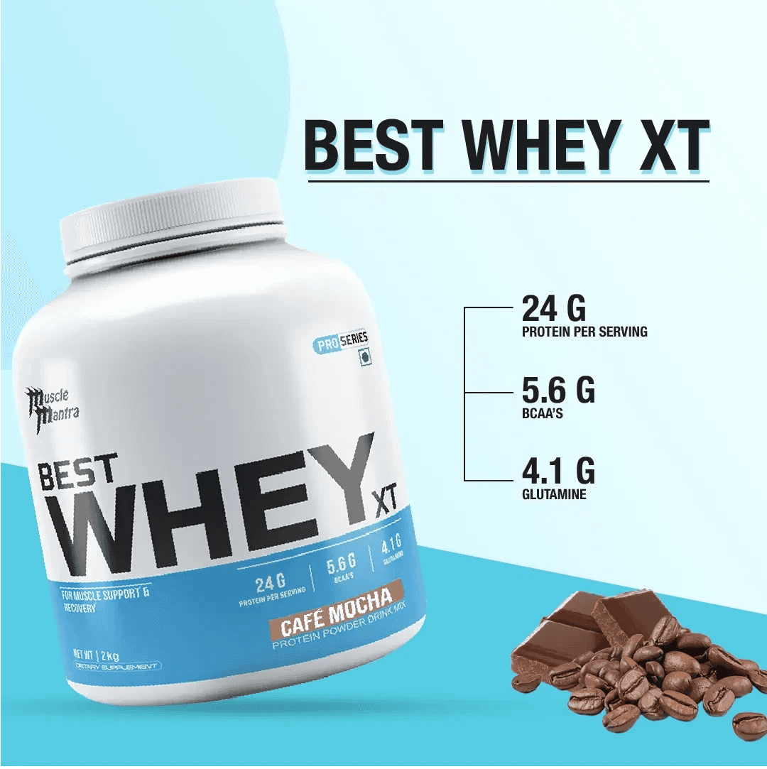 Pro Series Best Whey XT — 2 kg, Cafe Mocha