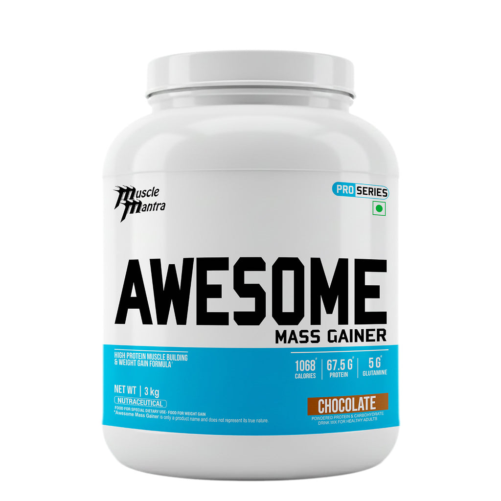 Muscle Mantra Pro Series Awesome Mass Gainer Muscle Mantra