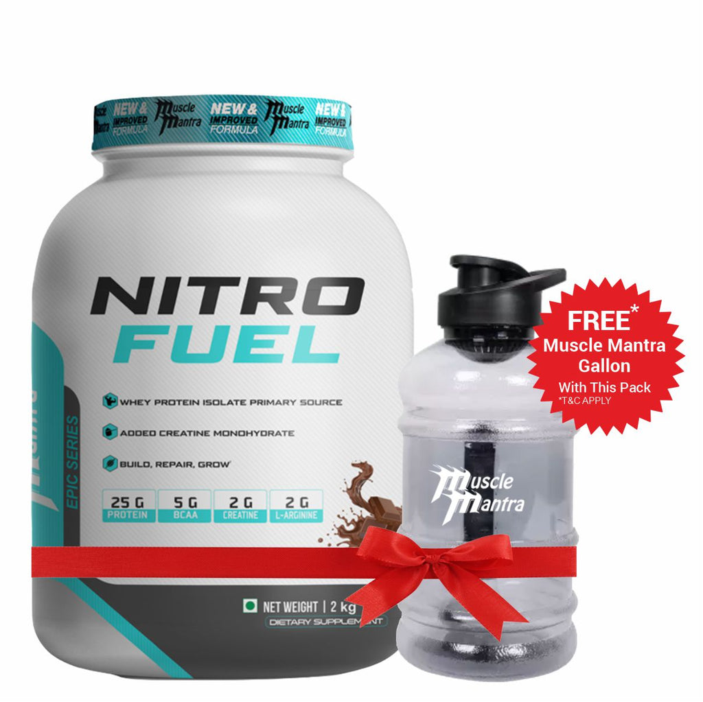 Muscle Mantra Nitrofuel Lean Whey Muscle Builder For Build | Power | Endurance
