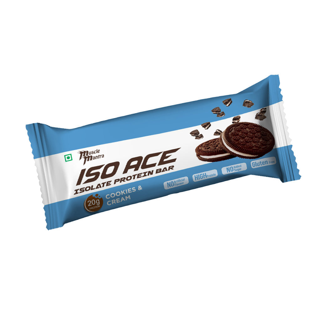 Muscle Mantra ISO ACE Isolate Protein Bar (3 Box of 6 bars each)