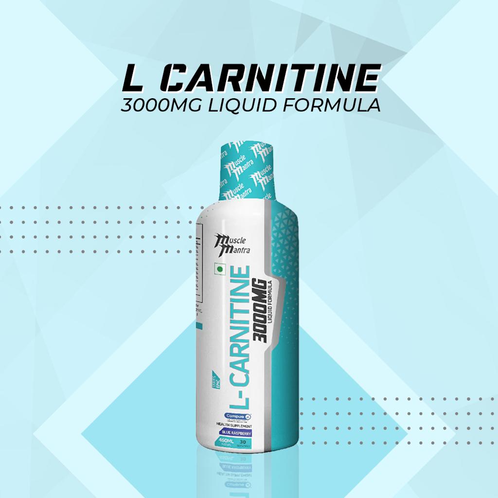 Muscle Mantra L-Carnitine 3000MG Liquid Formula