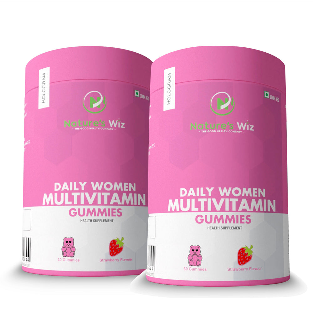 WOMEN MULTIVITAMIN (Pack of 2) -GUMMIES-WOMEN- Muscle Mantra 